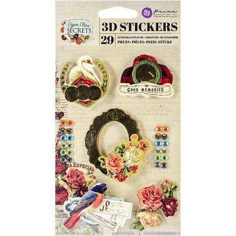 Naklejki Prima Marketing 3D Cigar Box